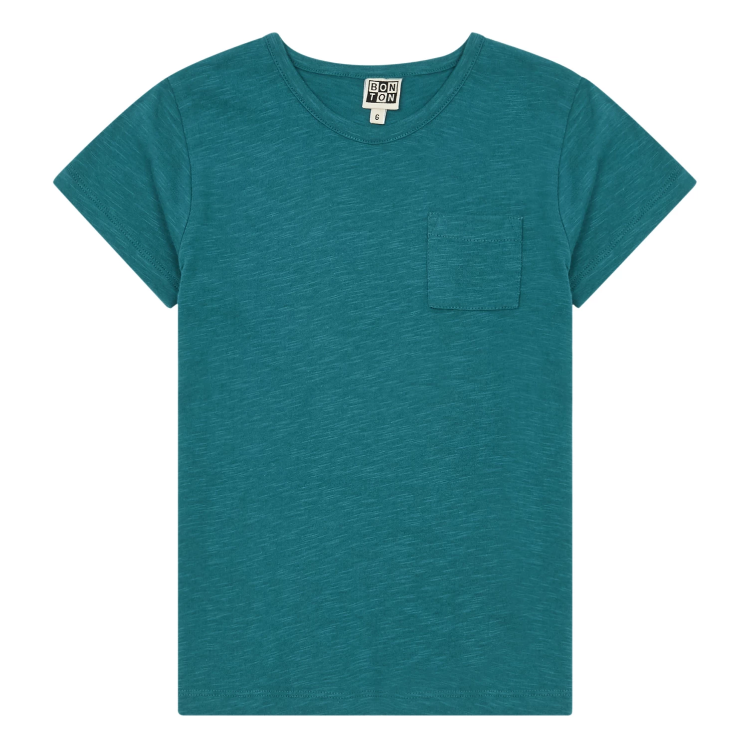 Teddy Organic Cotton T-shirt Green Bonton Fashion Children 1 Teddy Organic Cotton T-shirt Green Bonton Fashion Children