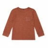 Teeg Organic Cotton Slub T-shirt Caramel Bonton Fashion Children
