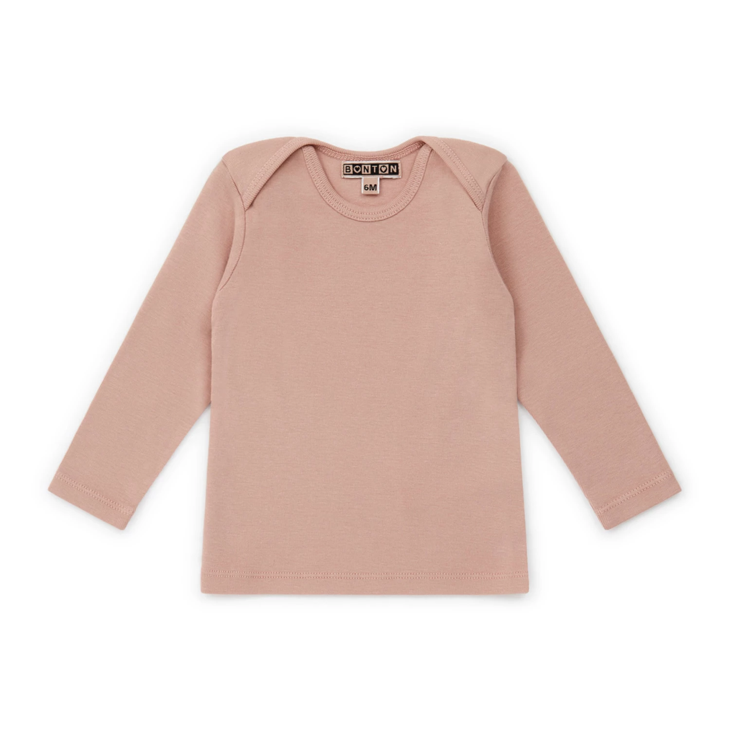 Tina Organic Cotton T-shirt Pale pink Bonton Fashion Baby 1 Tina Organic Cotton T-shirt Pale pink Bonton Fashion Baby
