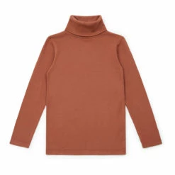 Titou Organic Cotton Turtleneck Caramel Bonton Fashion Children