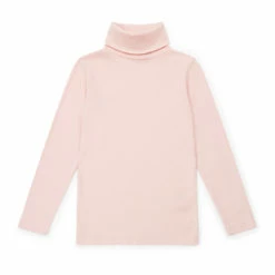 Titou Organic Cotton Turtleneck Pale pink Bonton Fashion Children