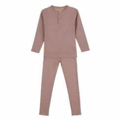 Tudors Organic Cotton Pyjamas Caramel Bonton Fashion Children