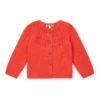 Woollen Cardigan Red Bonton Fashion Baby