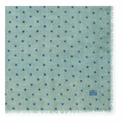 Woollen Star Scarf Blue Bonton Fashion Children -Bonton Best Sales woollen star scarf blue bonton fashion children 2