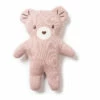 Zelie Bear Cuddly Toy Dusty Pink Bonton Toys and Hobbies Baby